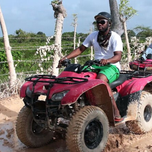 Buggy atv ride in punta cana